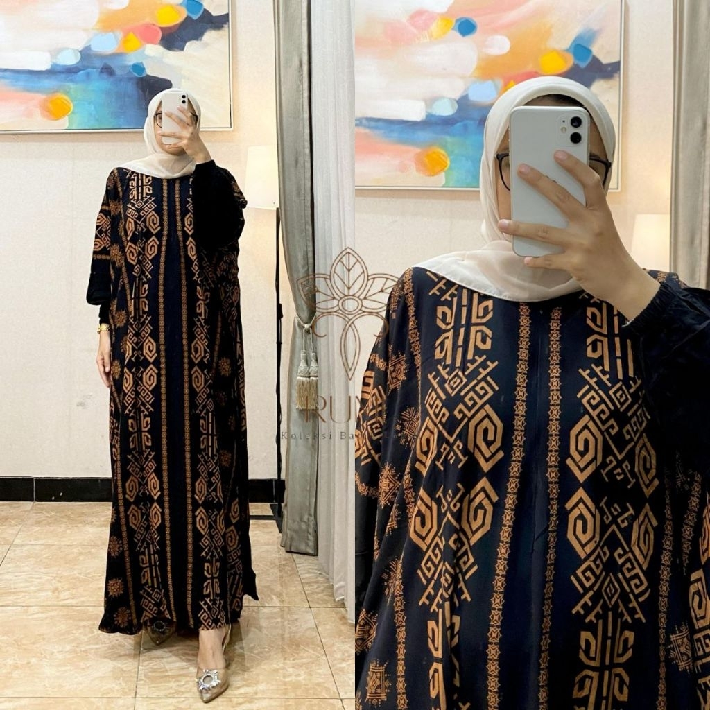 KAFTAN HARUM / KAFTAN RAYON PREMIUM / KAFTAN GAMIS RAYON