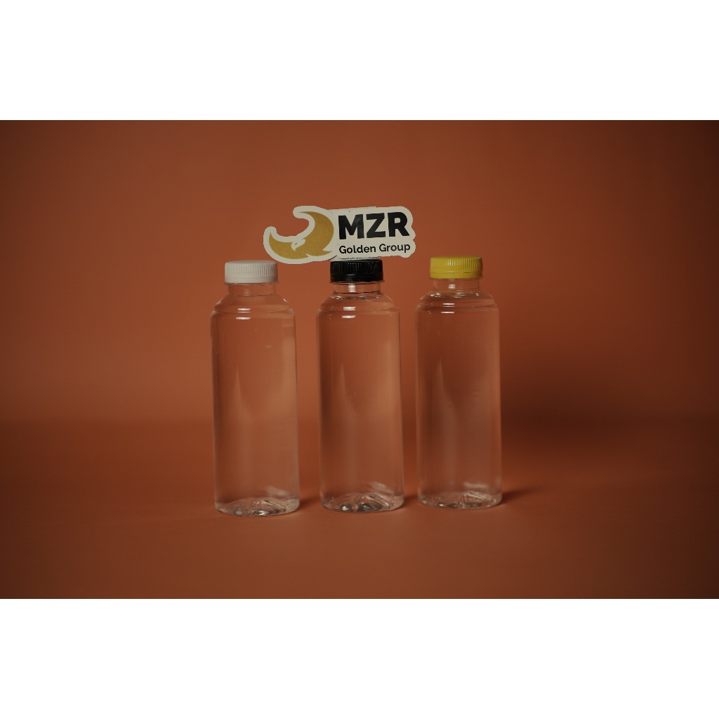 ( ISI 30 ) Botol Almond Plastik 250ml / Botol Plastik Susu Jamu Kopi SN