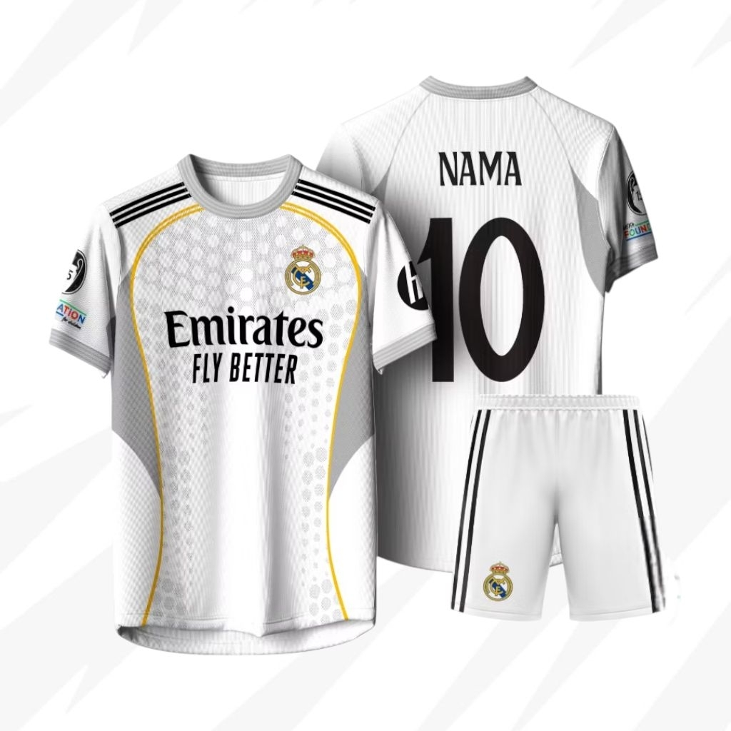 JERSEY REAL MADRID HOME 2025 2026