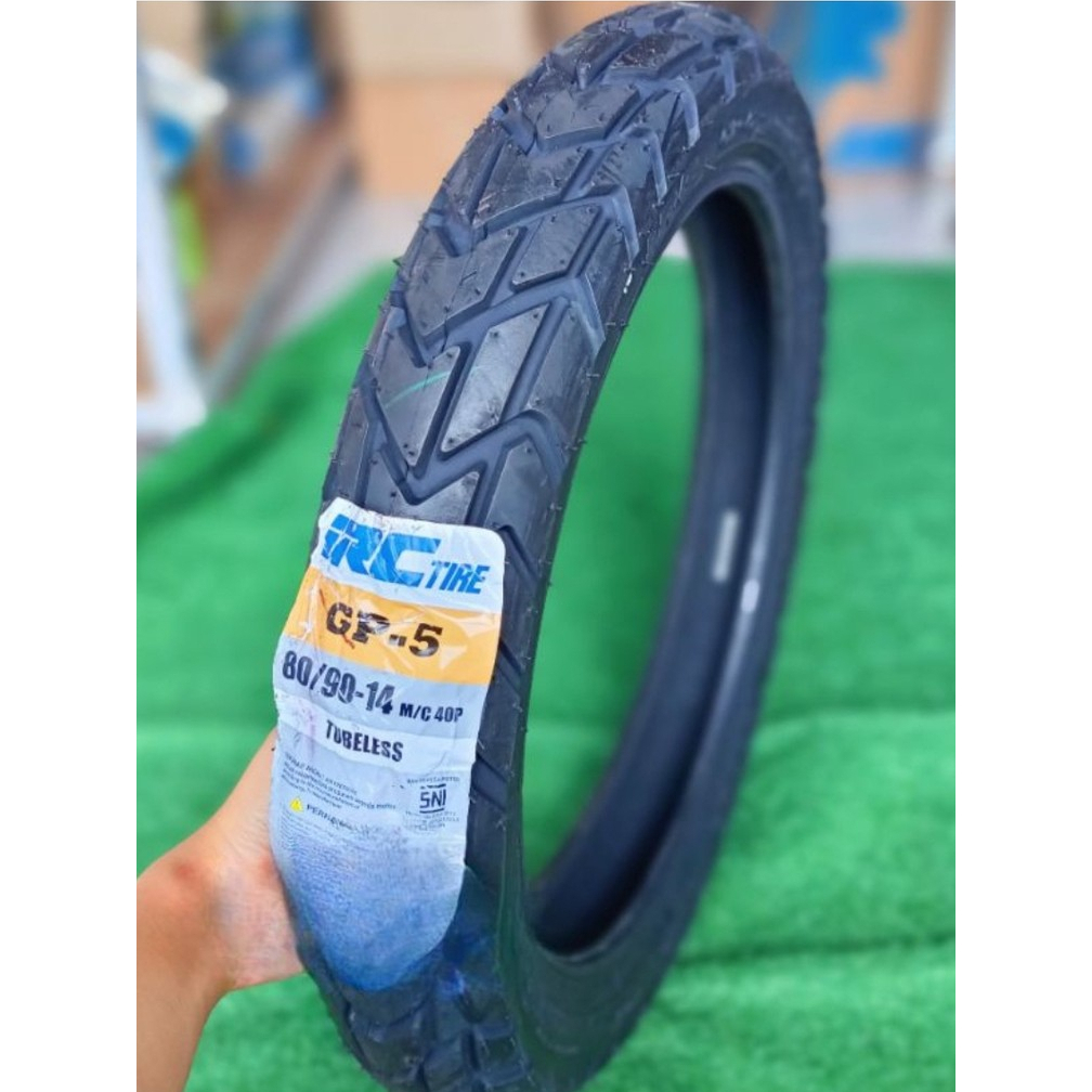 Ban Motor IRC GP-5 80/90 ring 14 Tubeless