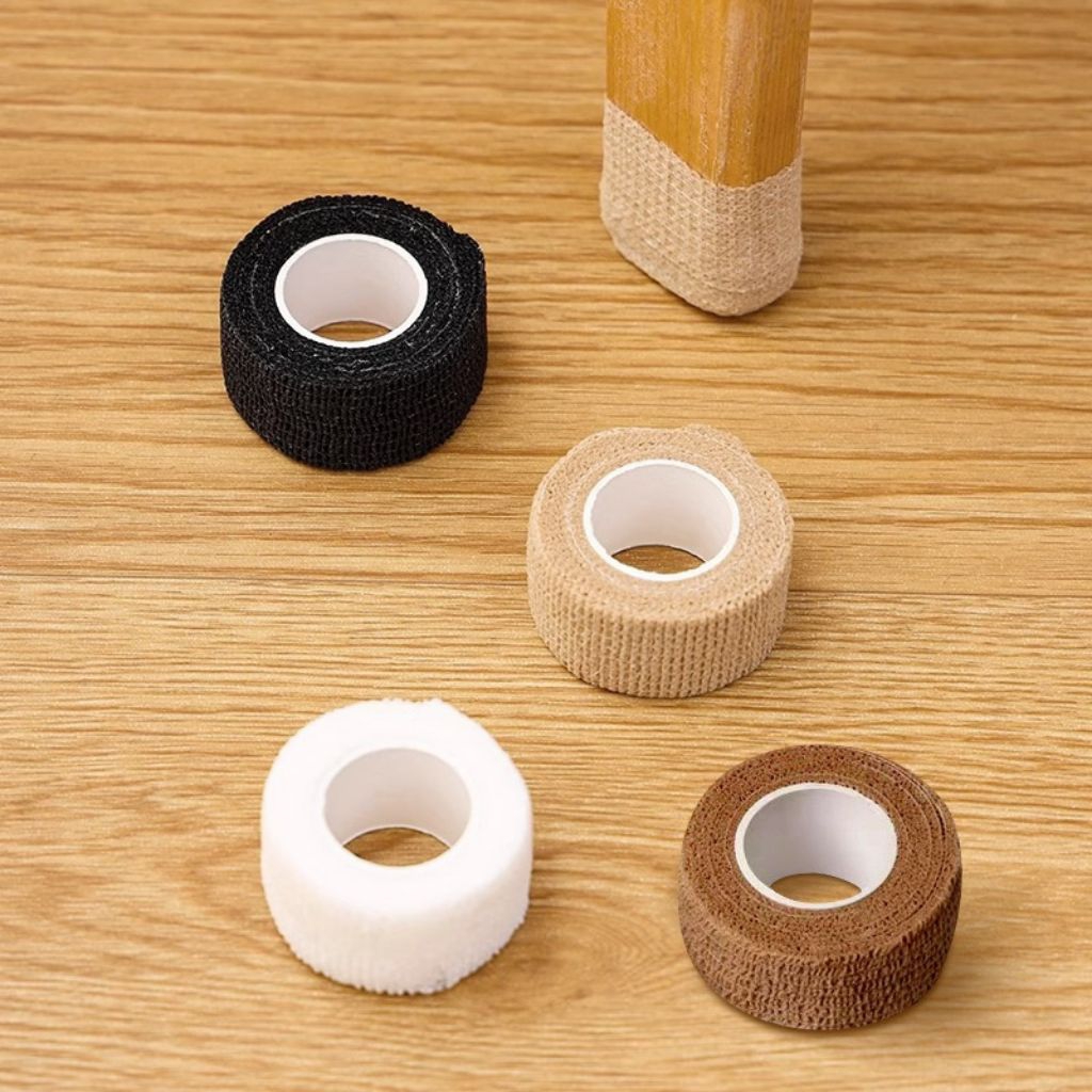 5Roll  Kain Perekat Pelindung Kaki Meja Kursi Anti Slip SerbagunaPlester Kain Perekat Pelindung Kaki