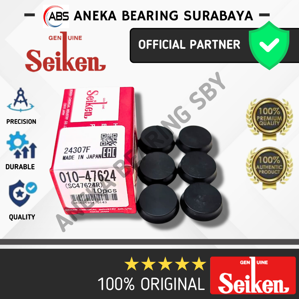 KARET REM BUNTU TOYOTA COROLLA KE30  SC47624R SEIKEN JAPAN ORIGINAL 010-47624   90947-01131 (HARGA 1