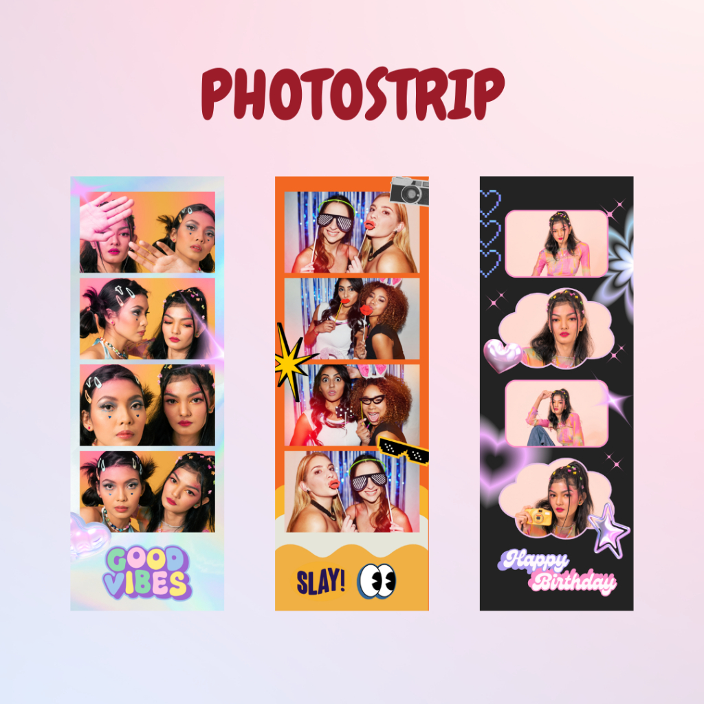 Template Frame Design Photostrip/ Photobooth (Ready to Use)