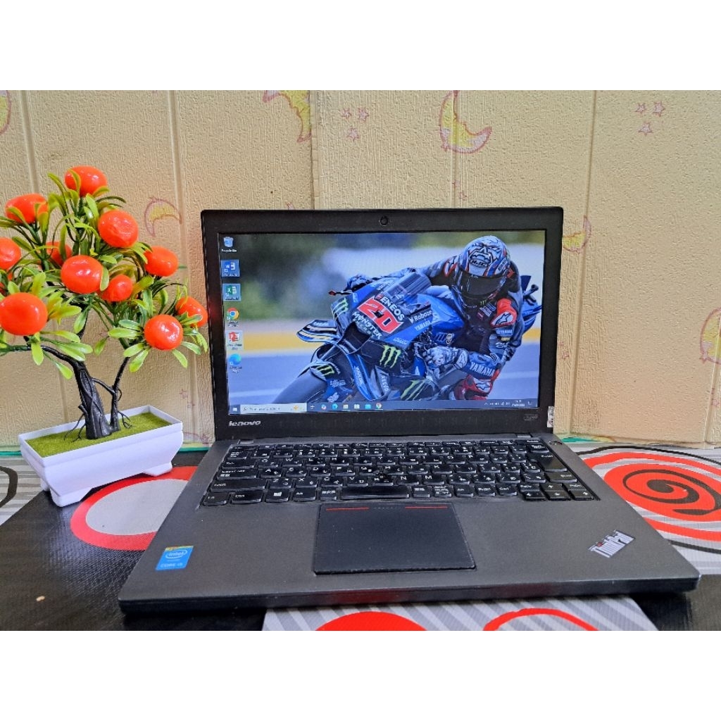 core i5 ram 8 laptop lenovo thinkpad X240 siap pakai