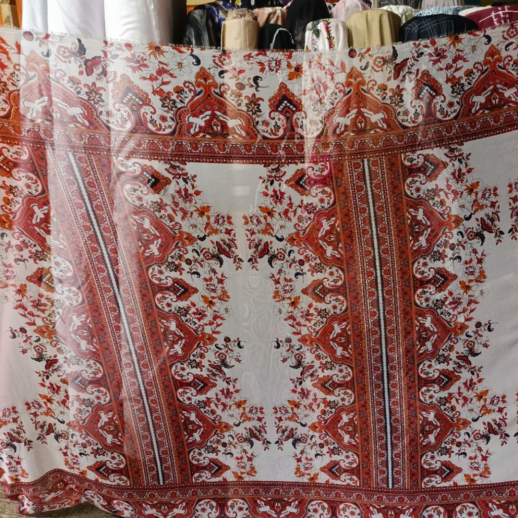 Kain sifon silky - kain sifon polos - kain sifon yoryu - kain sifon crinkle - kain sifon motif - kai