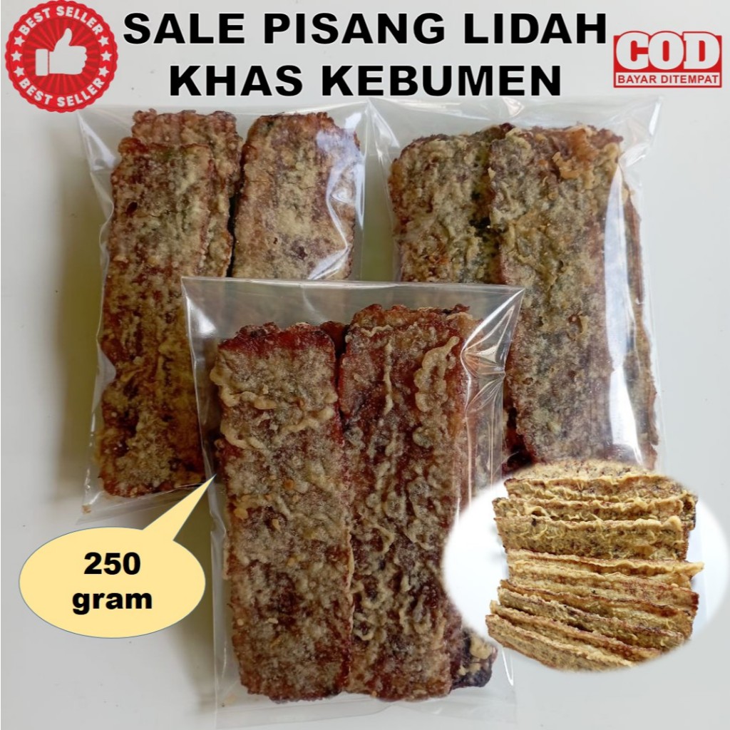 Sale Pisang Khas Kebumen Sale Pisang Lidah Manis