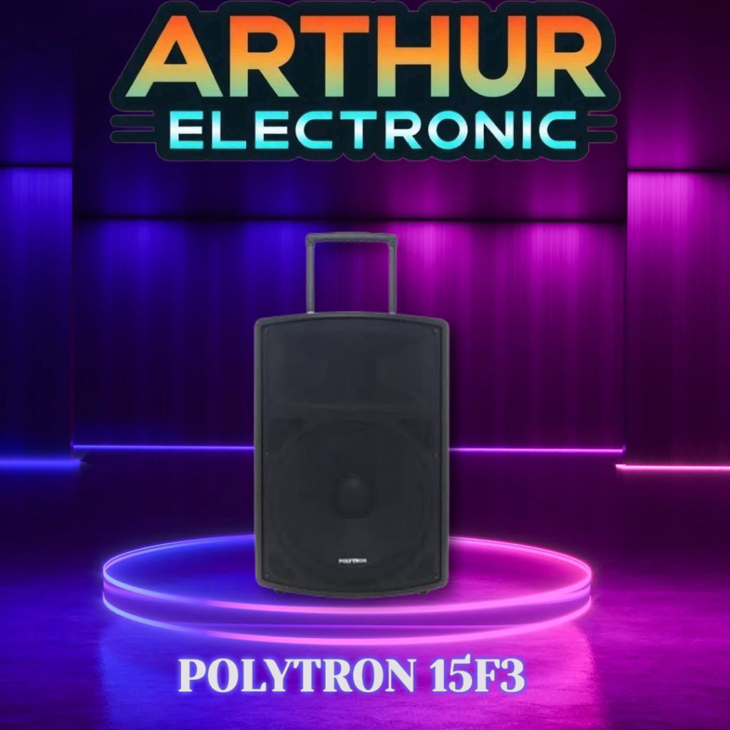 POLYTRON PASPRO 15F3 / PASPRO15F3 SPEAKER PORTABLE LUAR KOTA