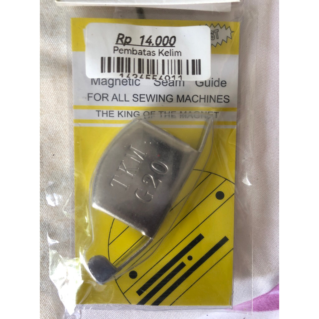 pembatas kelim jahitan