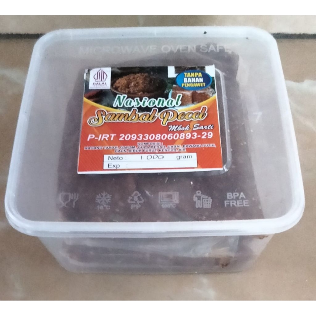 Sambal pecel 1 kg