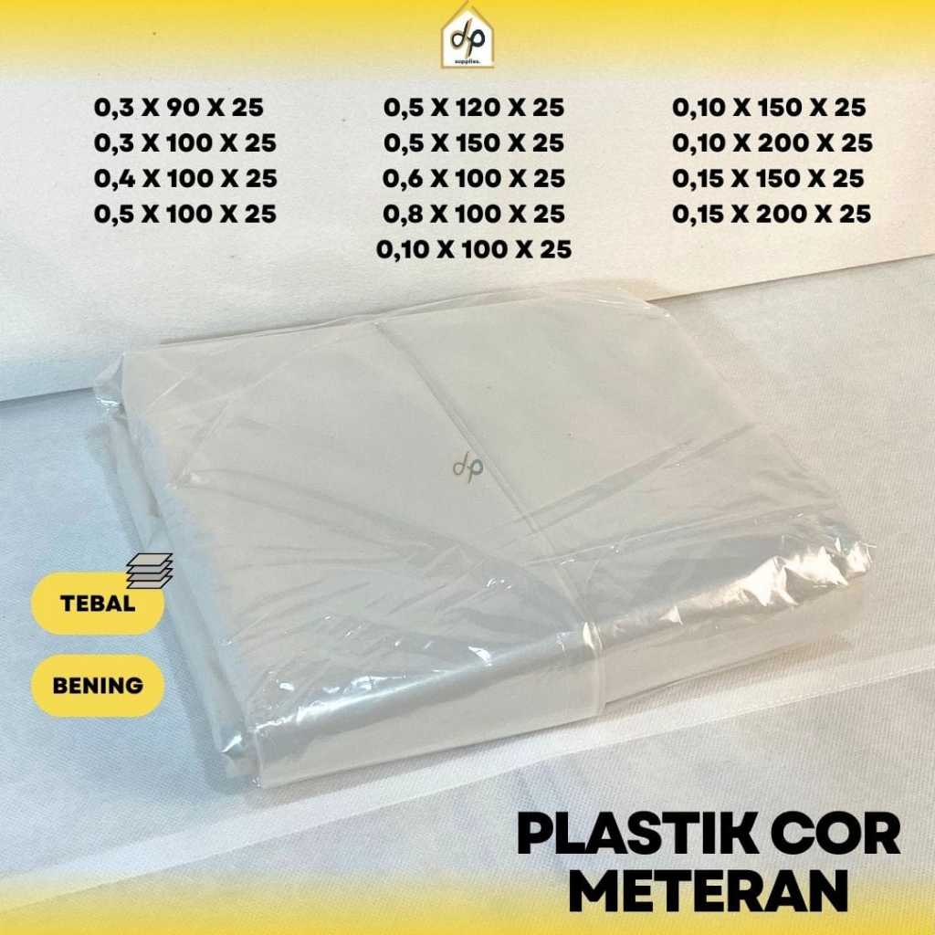 PLASTIK PE 010 /PLASTIK COR/KANTONG PLASTIK PE/PLASTIK PACKING KETEBALAN
