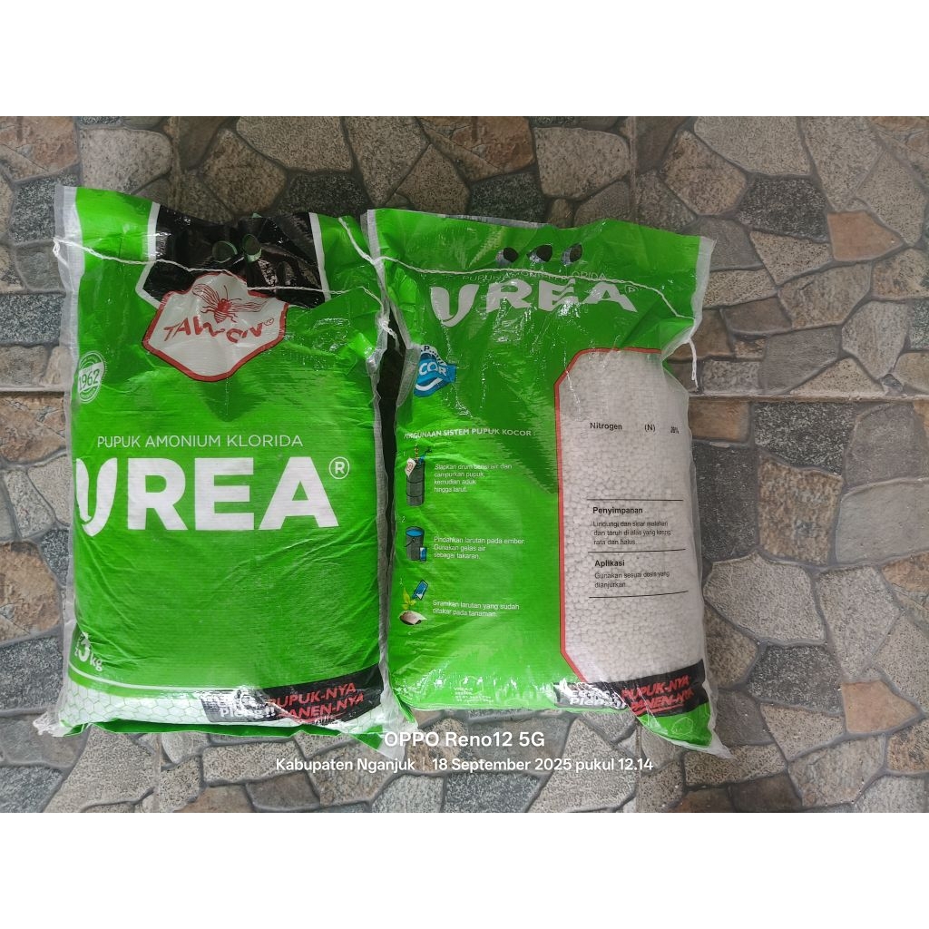 pupuk urea tawon 5 kg