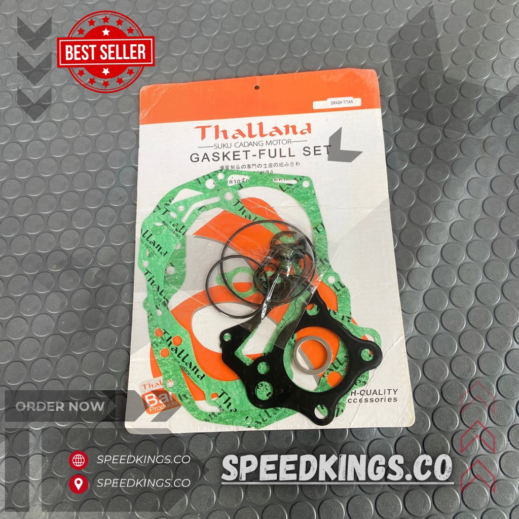 PAKET GASKET PAKING FULL SET SMASH TITAN + SEAL KLEP FULLSET SMASH TITAN PULSET SMASH TITAN THALLAND