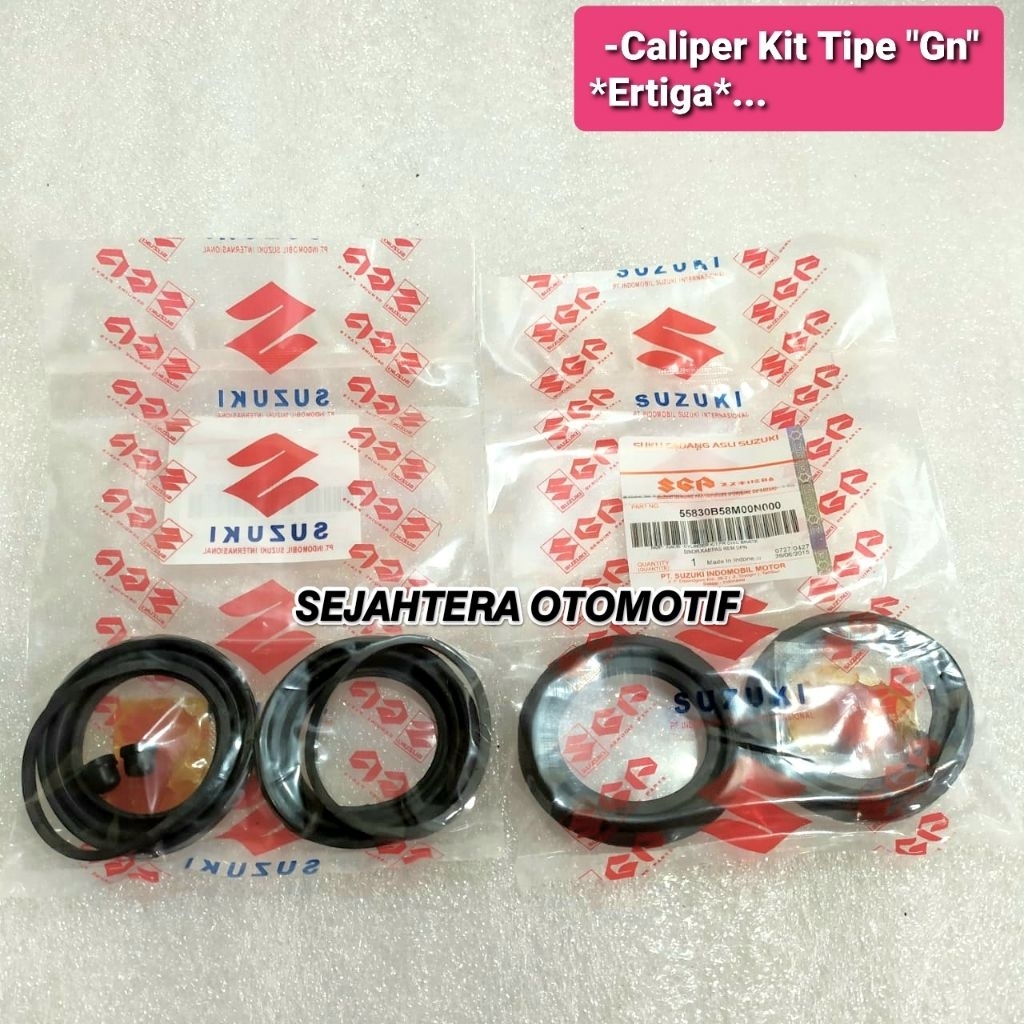 CALIPER KIT KARET SEAL KIT REM CAKRAM DEPAN ERTIGA ORIGINAL
