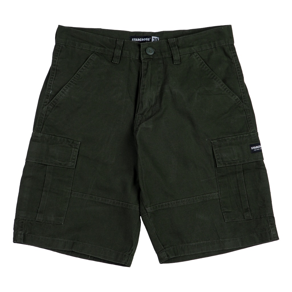 STARCROSS Short Cargo Pants - SP CG 110 - Green Army