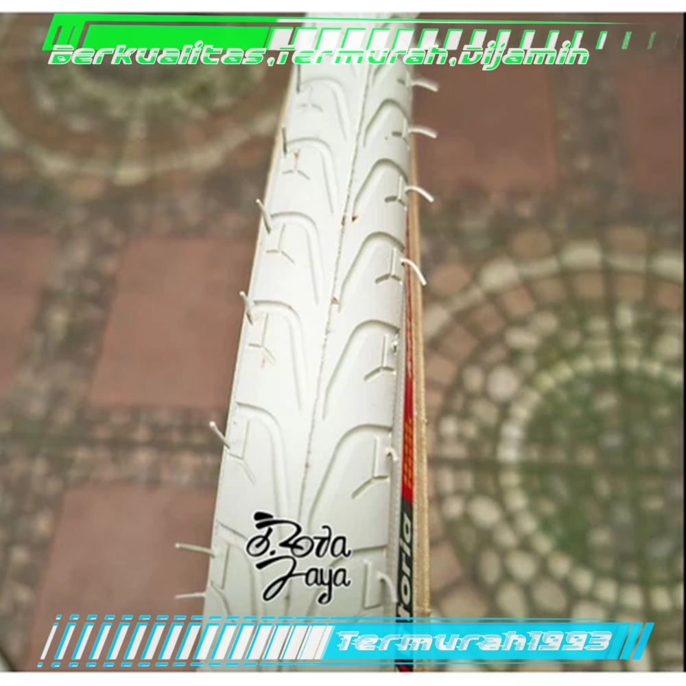 BAN LUAR VITTORIA RANDONNEUR 700 x 28c WIRE TYPE PUTIH SPAREPART SEPEDA TERMURAH