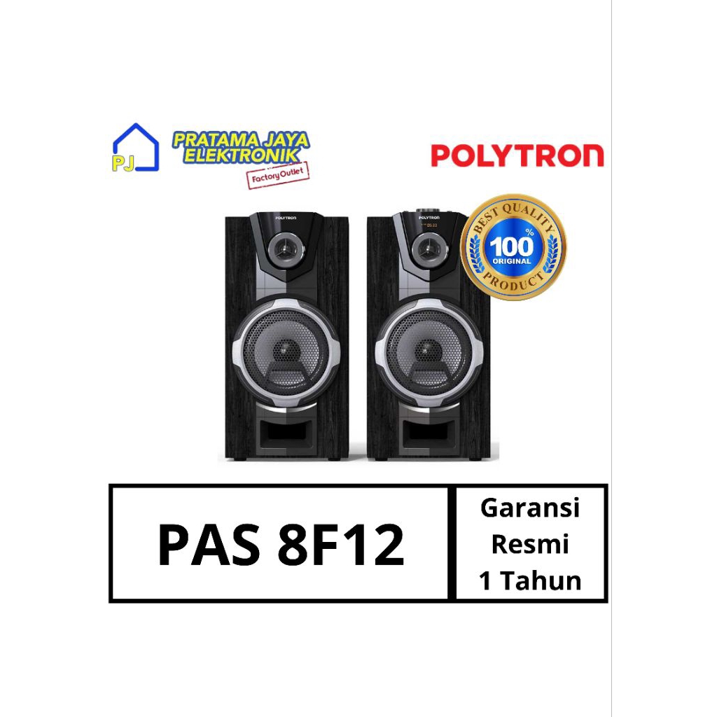 POLYTRON SPEAKER AKTIF PAS 8F12