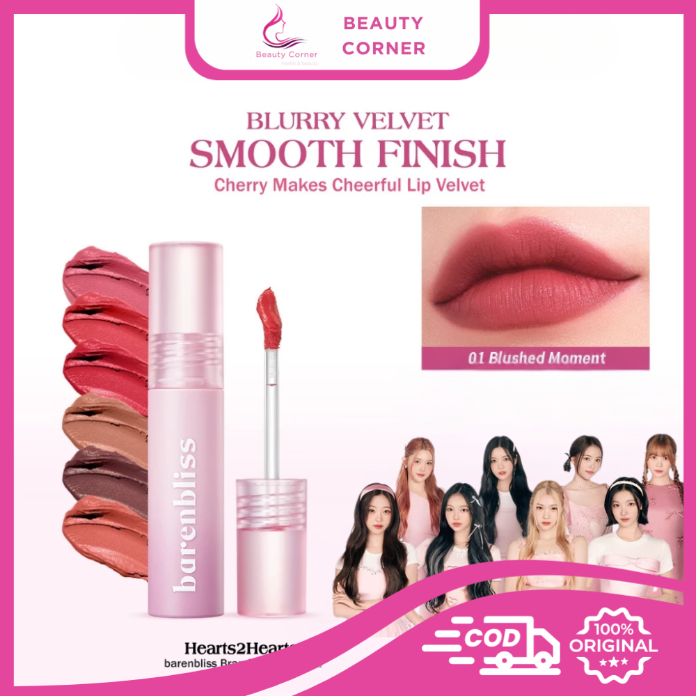 BNB Barenbliss Cherry Makes Cheerful Lip Velvet