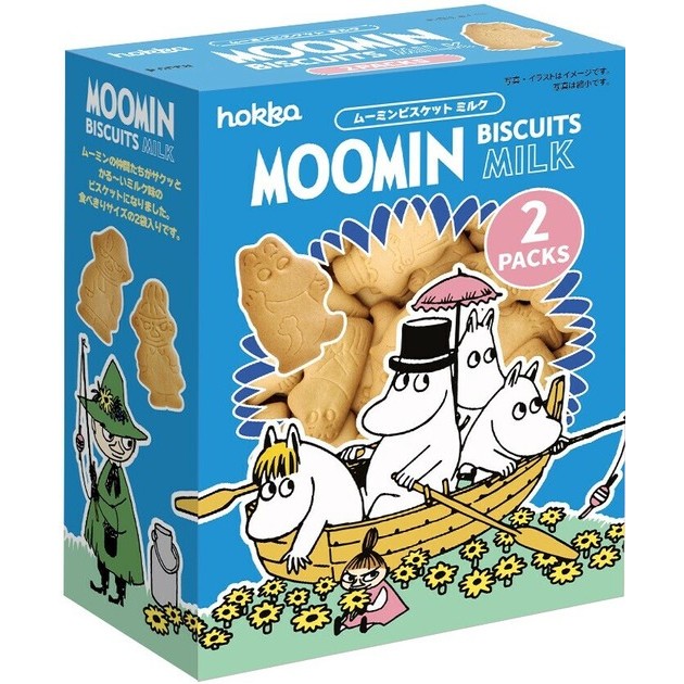 Hokuriku Moomin Valley Milk Biscuit / Biskuit Susu 72 Gr