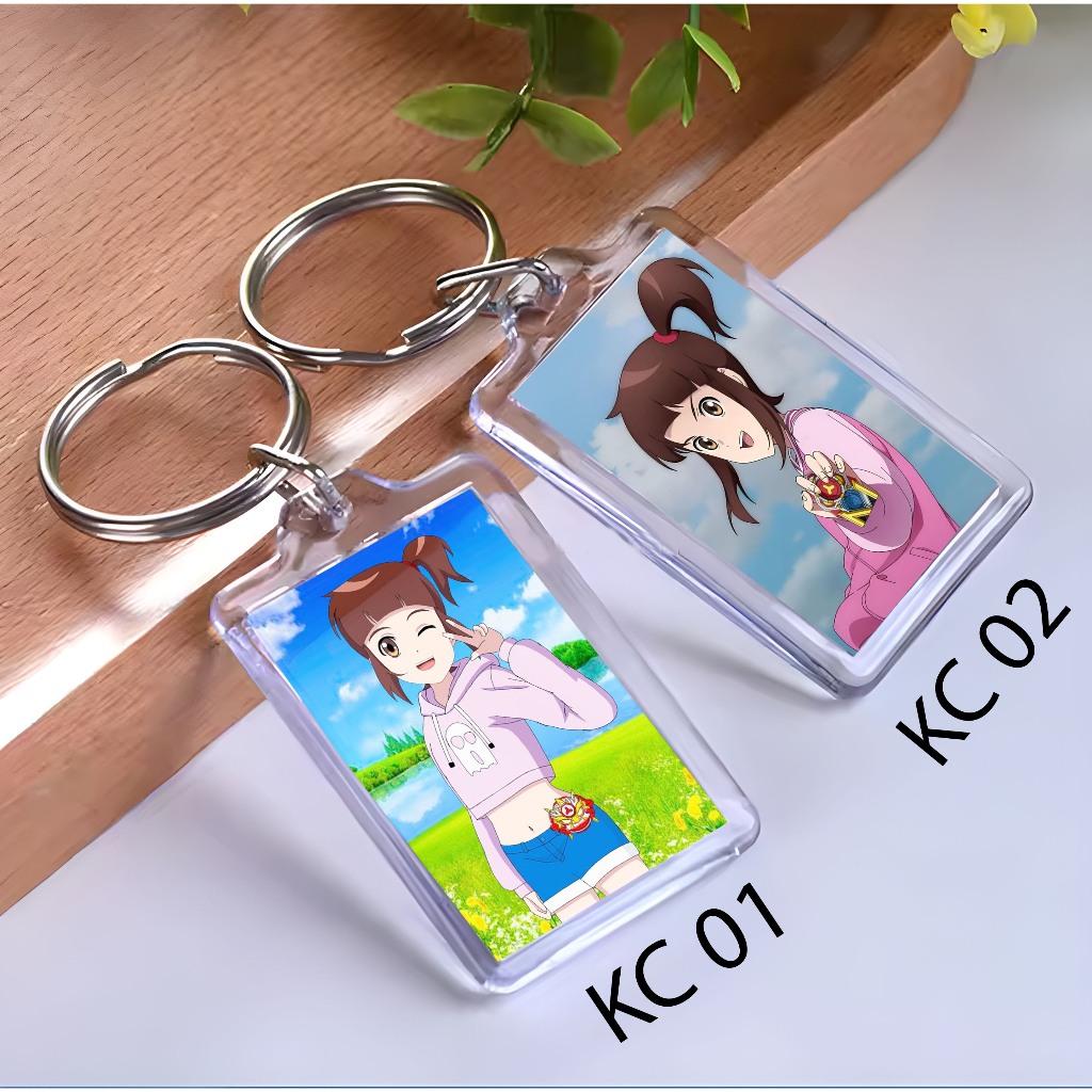 Keychain Koo Hari Shinbi House - Ganci Anime - Gantungan Kunci - Koo hari shinbi house