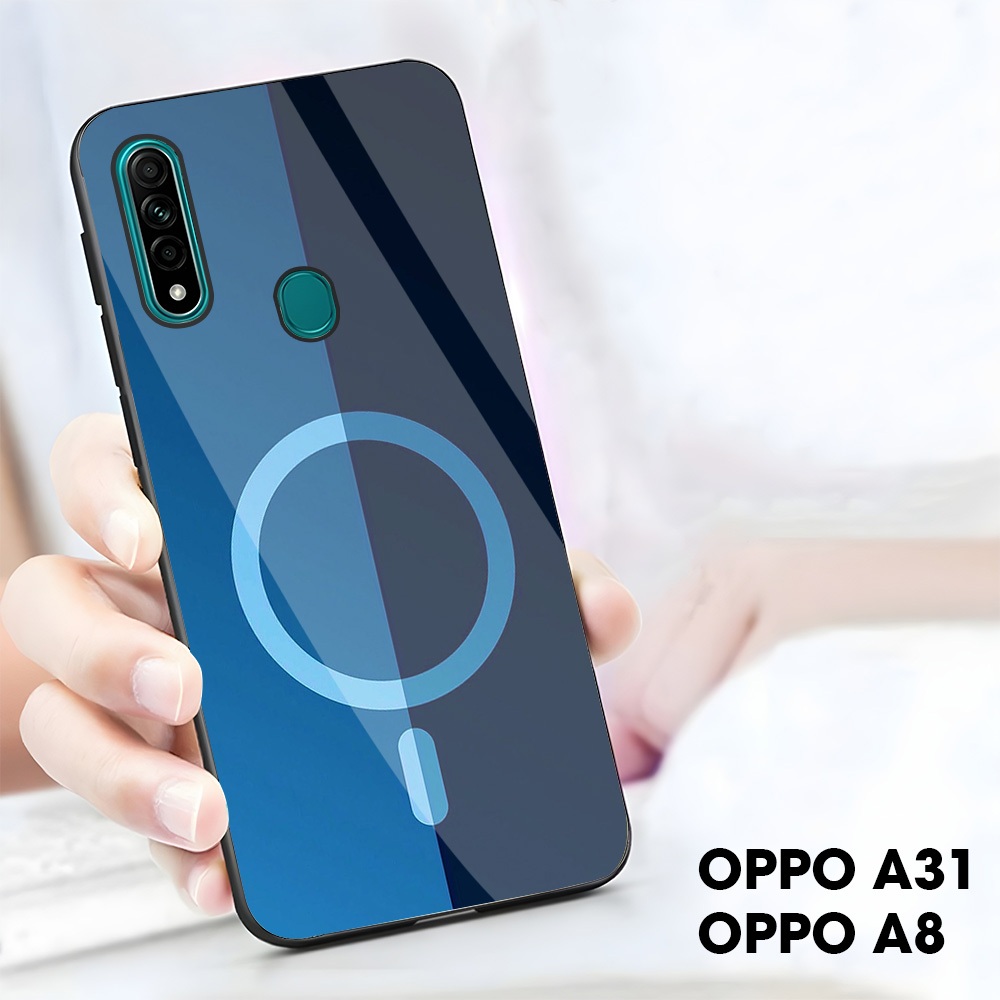 Case Oppo A31 A8 Casing Oppo A31 A8 [Magsafe M51] Case Glossy Case Aesthetic Custom Case Anime Case 