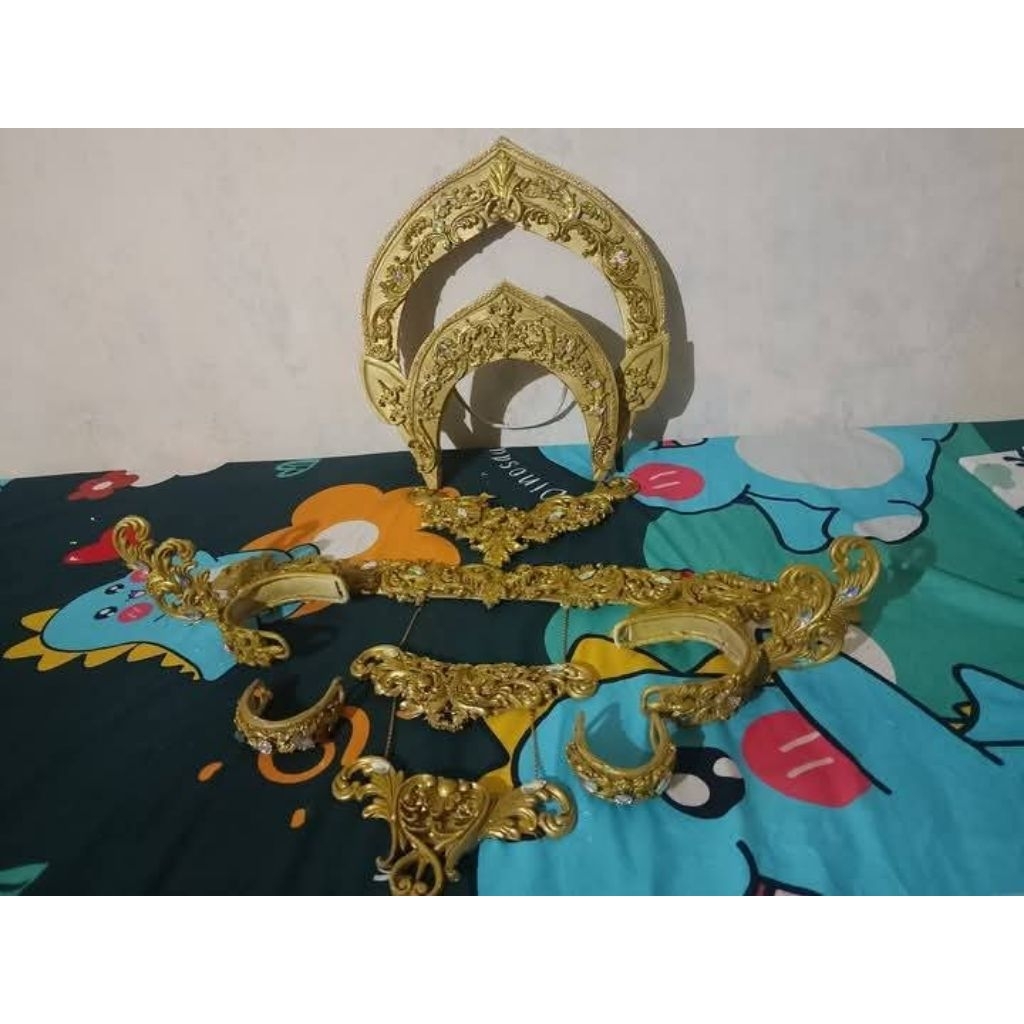 set asesoris karnaval Roro Jonggrang