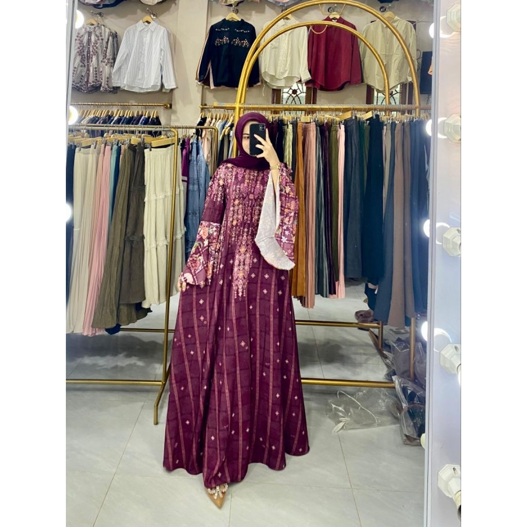 Gamis mewah brand Klamby