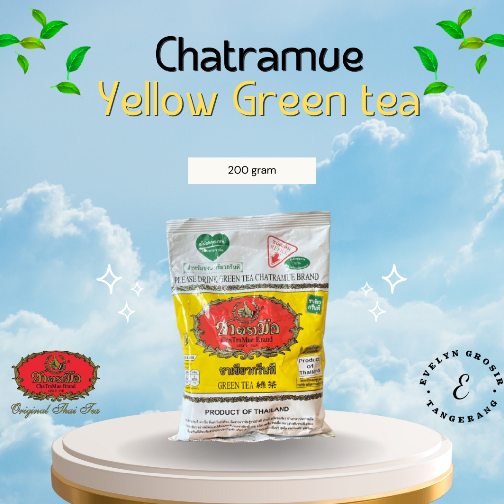 

CHATRAMUE GREEN TEA YELLOW 200 GR