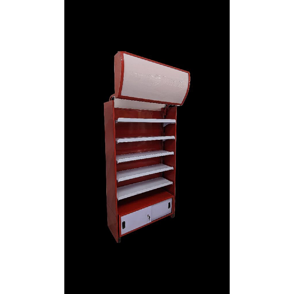 Rak Backwall Belakang Kasir untuk Toko / Minimarket Termurah