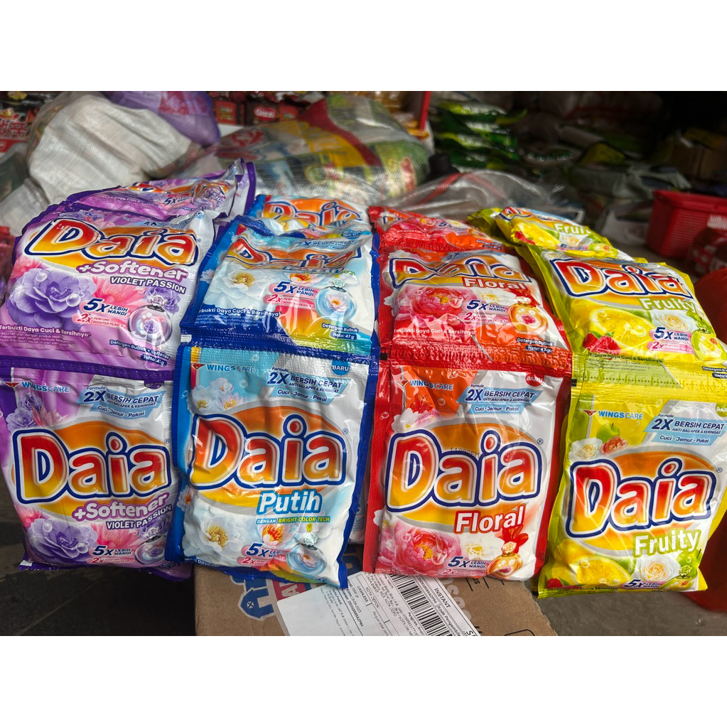 Daia renceng 1 Dus isi 72 pcs