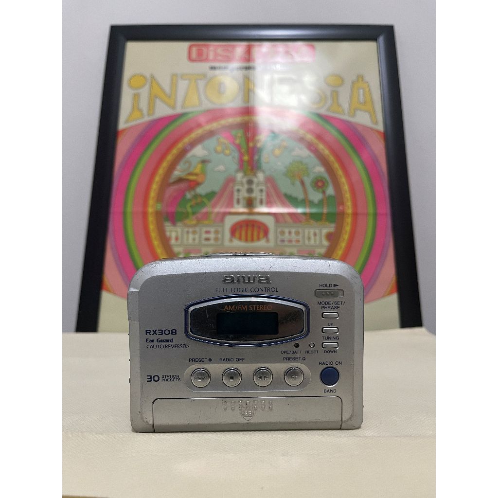 Walkman Aiwa RX308 normal siap pake