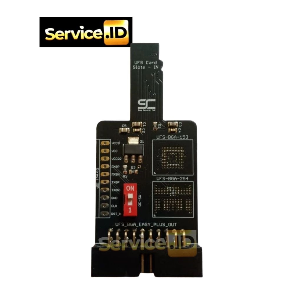 SMART CONNECTS Converter UFS Card Reader F64 BOX ke Socket BGA Easy JTAG Plus Original BGA 153 254 d
