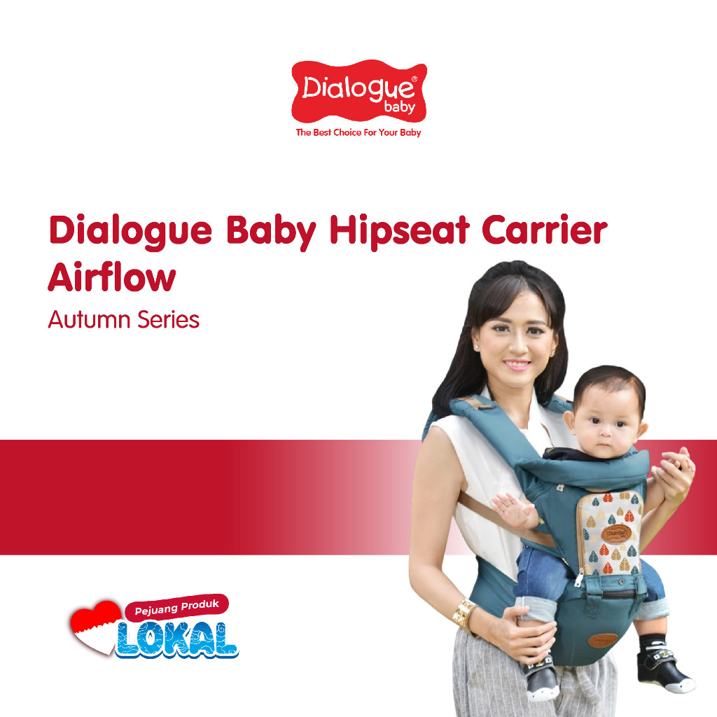 Dialogue Baby Hipseat Carrier Airflow Autumn Series DGG1028