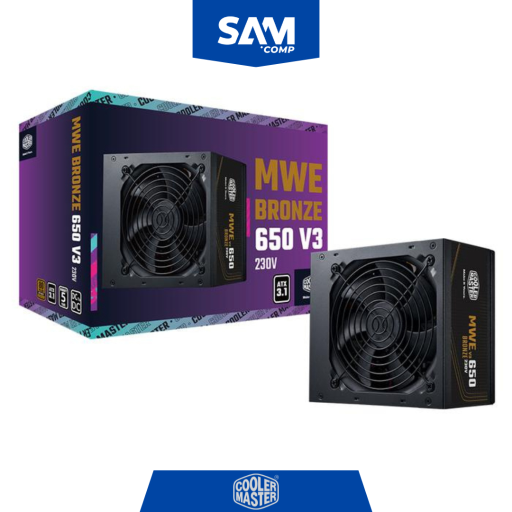 Cooler Master MWE 650 V3 - 650W 80+ BRONZE