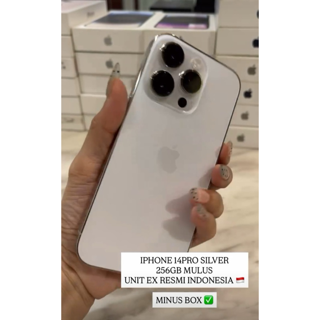 IPHONE14PRO 256 SILVER SECOND,