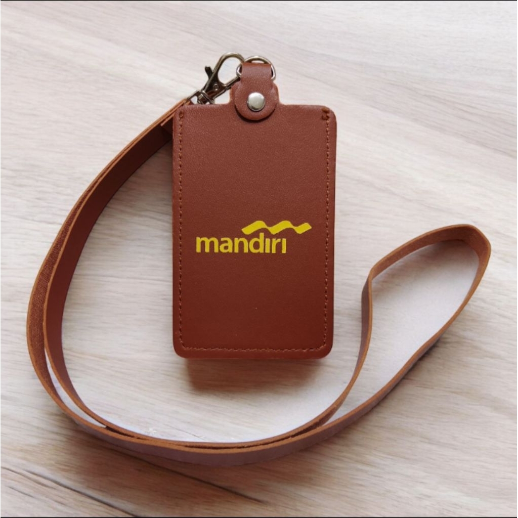 

Id card kulit logo bank MANDIRI