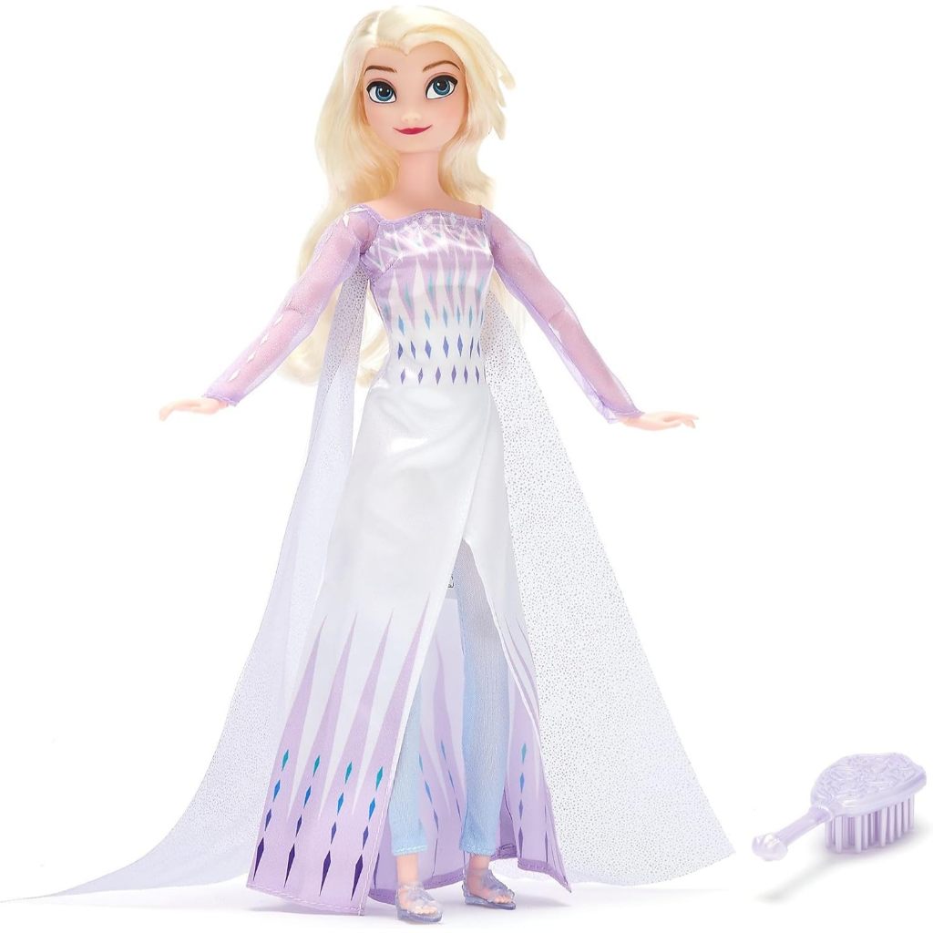 Disney Store Official - Frozen 2 - Elsa - Classic Doll - 29 cm / 11 Inches - Fully Movable Disney