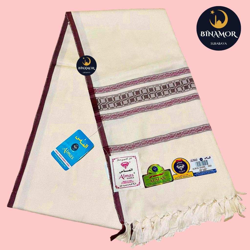 Sorban Almas Kashmiri Shawl Cream 1668