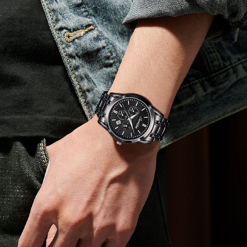 Jam Tangan Cowok Remaja Terlaris Jam Tangan Cowok Korea Mewah Terbaru Watch Stylish Gaya Kece Keren