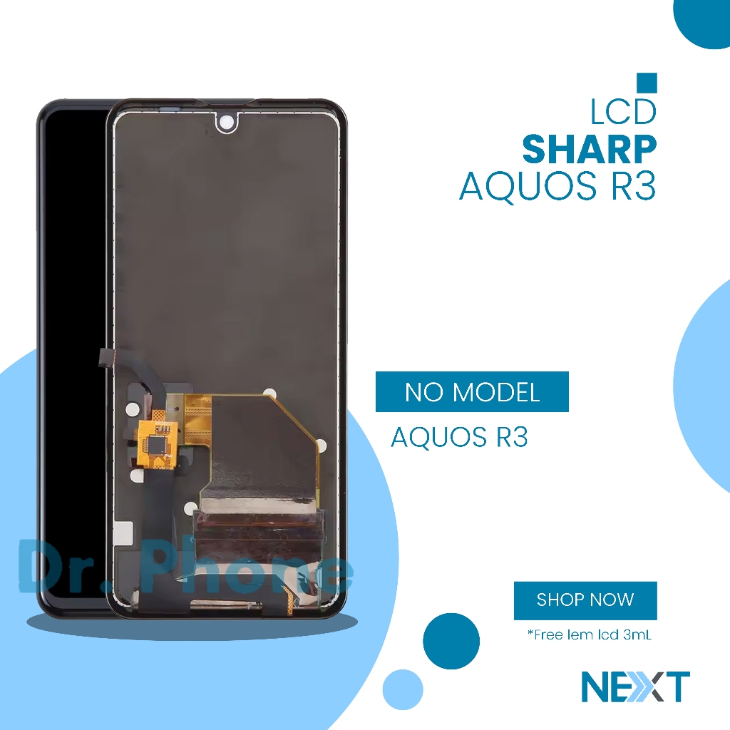 LCD Sharp Aquos R3 - Fullset Touchscreen
