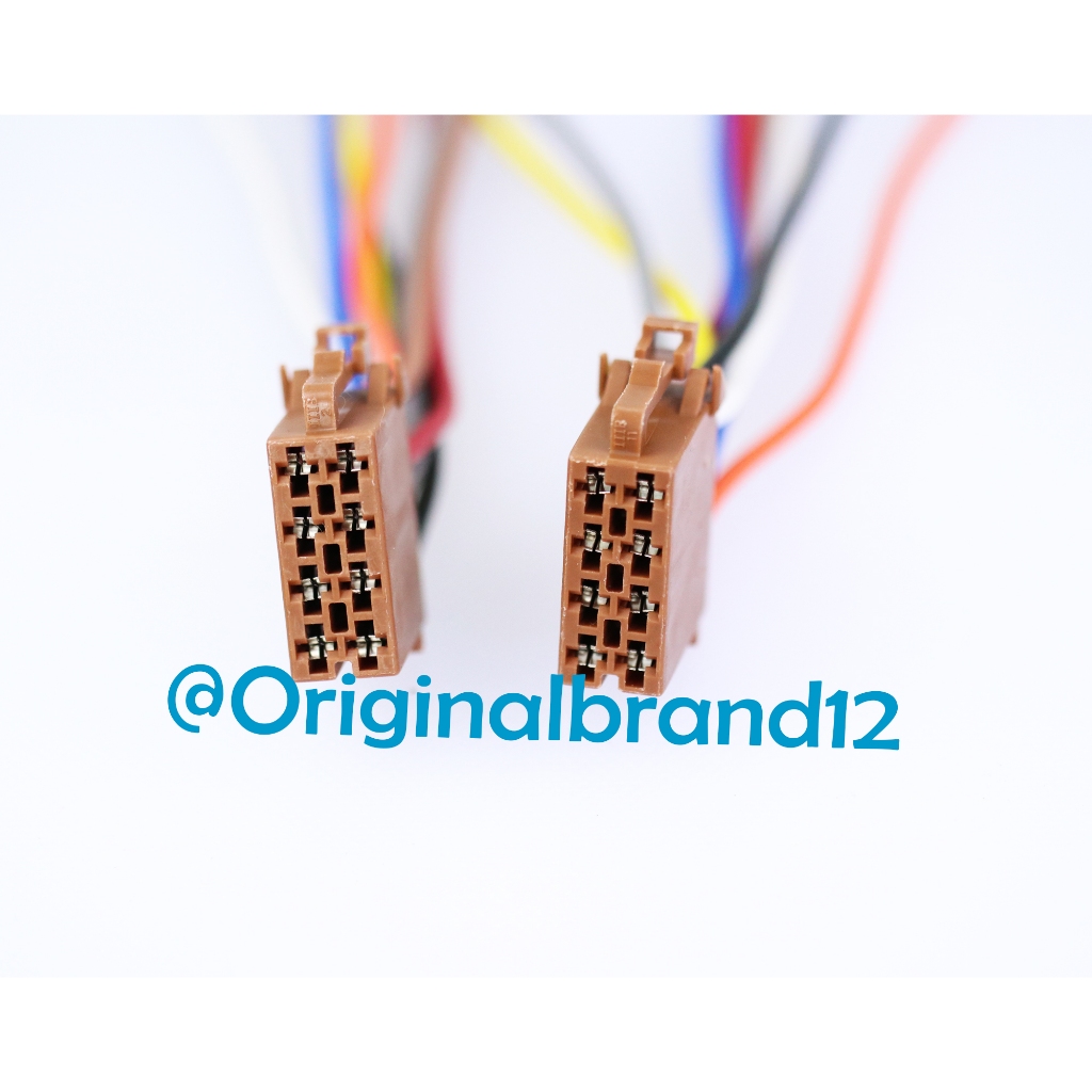 PNP Soket Tape Double Din Head Unit ISO Power Speaker Tape Mobil