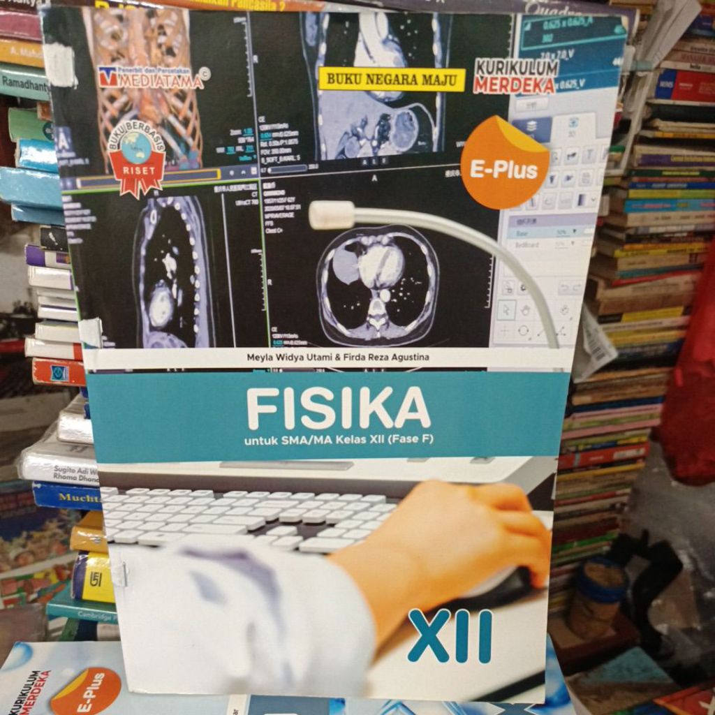 Fisika untuk SMA kelas 12 kurikulum merdeka original bekas Mediatama