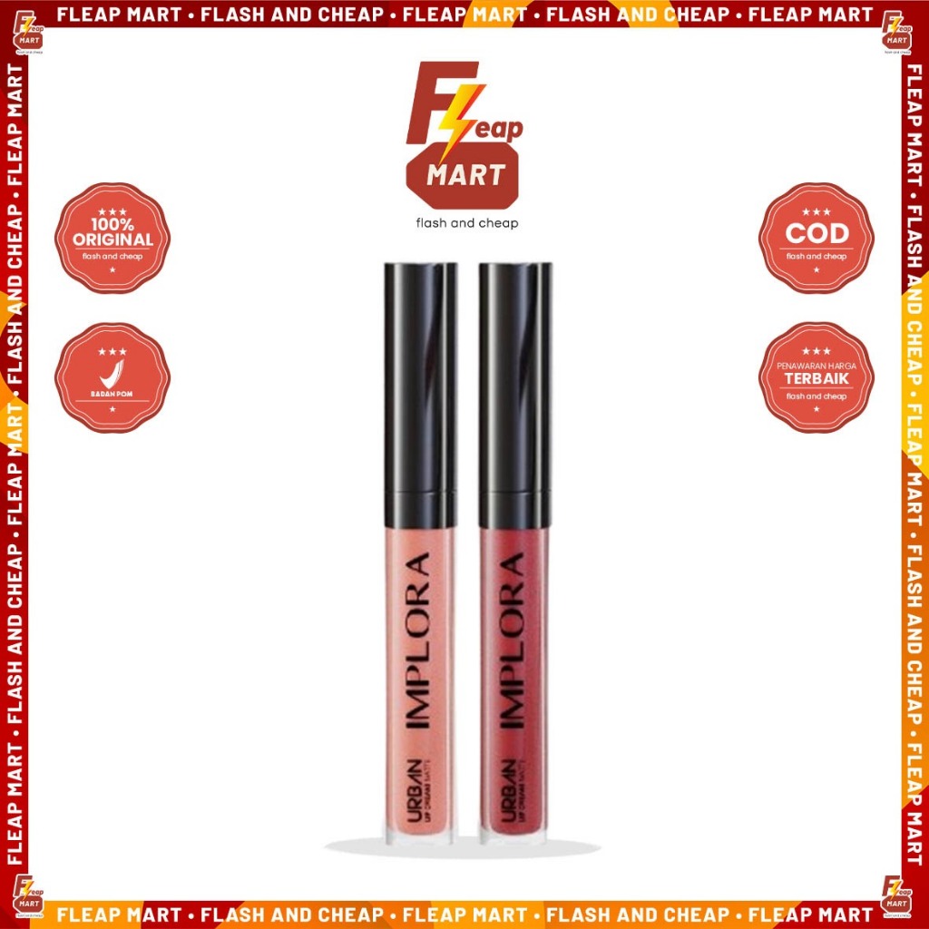IMPLORA Urban Matte Lip Cream Paket Ombre - Lip Cream Ombre Look