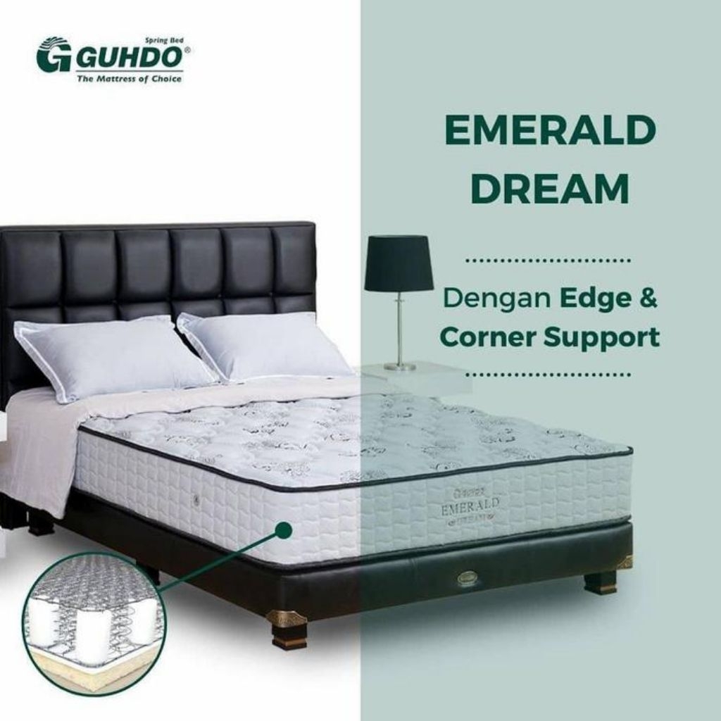 kasur matras spring bed GUHDO emerald