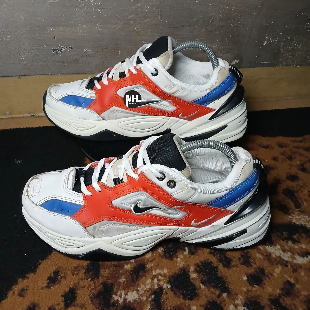 Sepatu Olahraga Running Tennis eM 2Ka Tekno White Blue Red