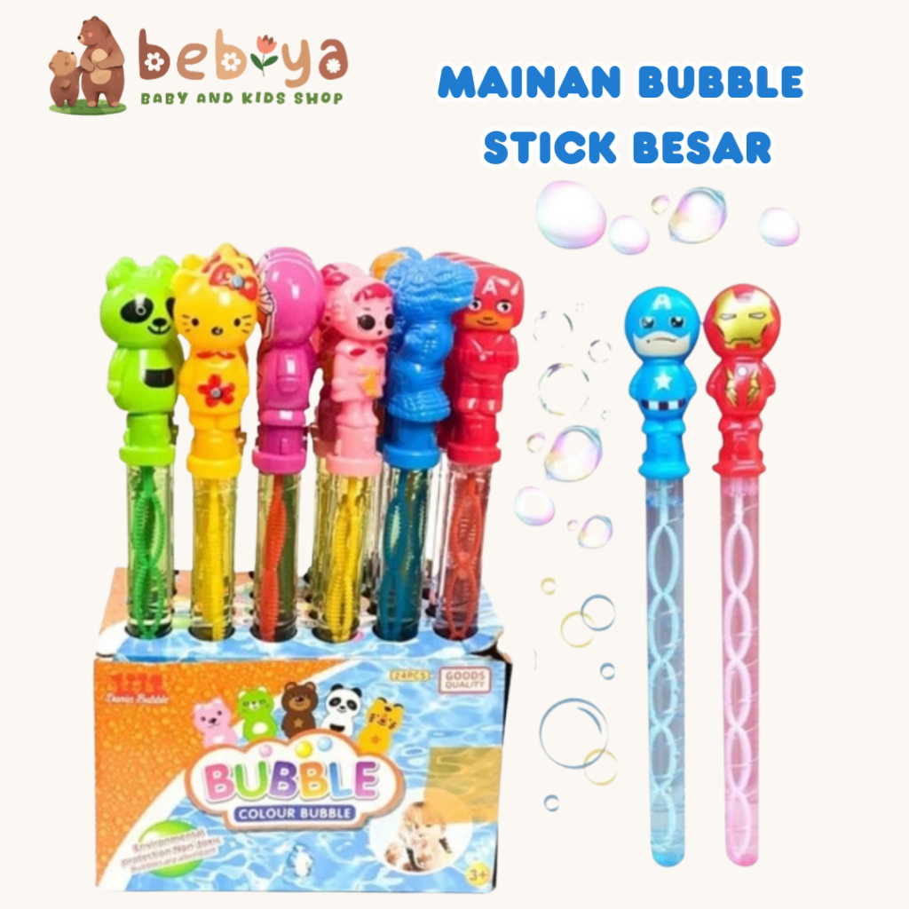 Mainan Bubble Stick Besar Mainan Gelembung Sabun Anak