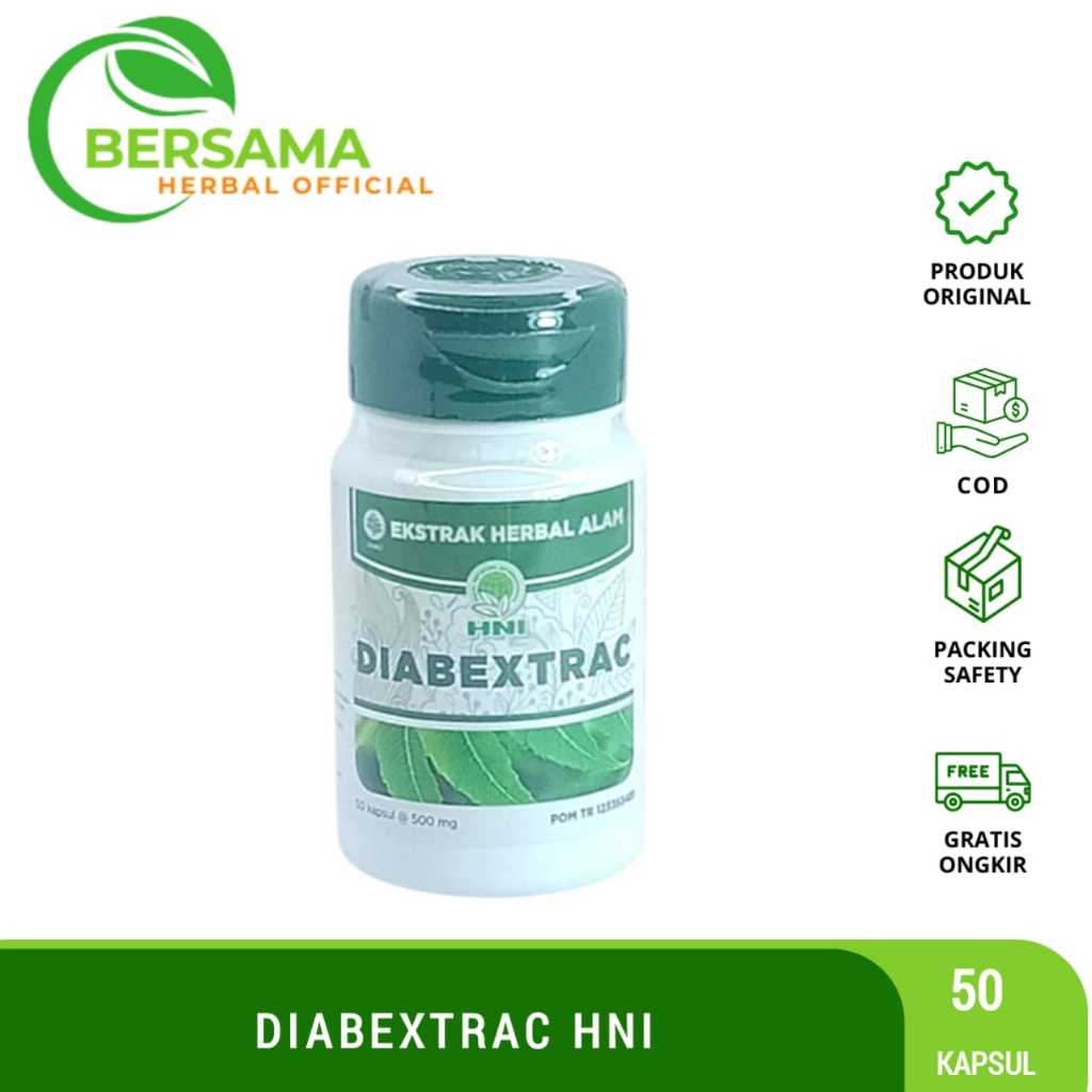 Diabextrac HNI HPAI Herbal Obat Diabetes Gula Darah