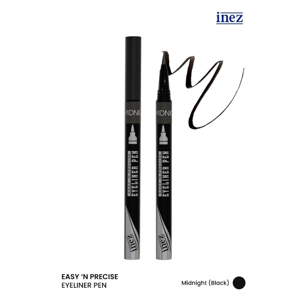 Inez Easy n Precise Eyeliner Pen 01 - Midnight
