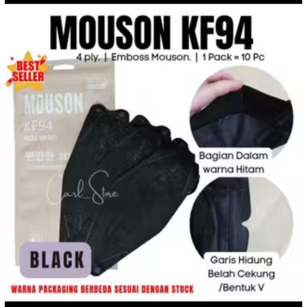 [GROSIR] Masker Mouson KF94 4Ply Murah