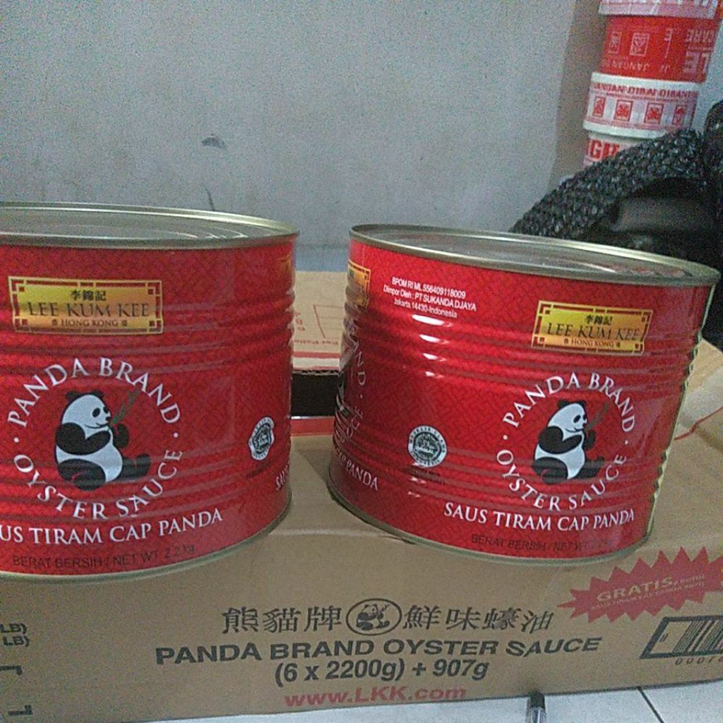 saus  tiram cap panda kaleng 2200gr