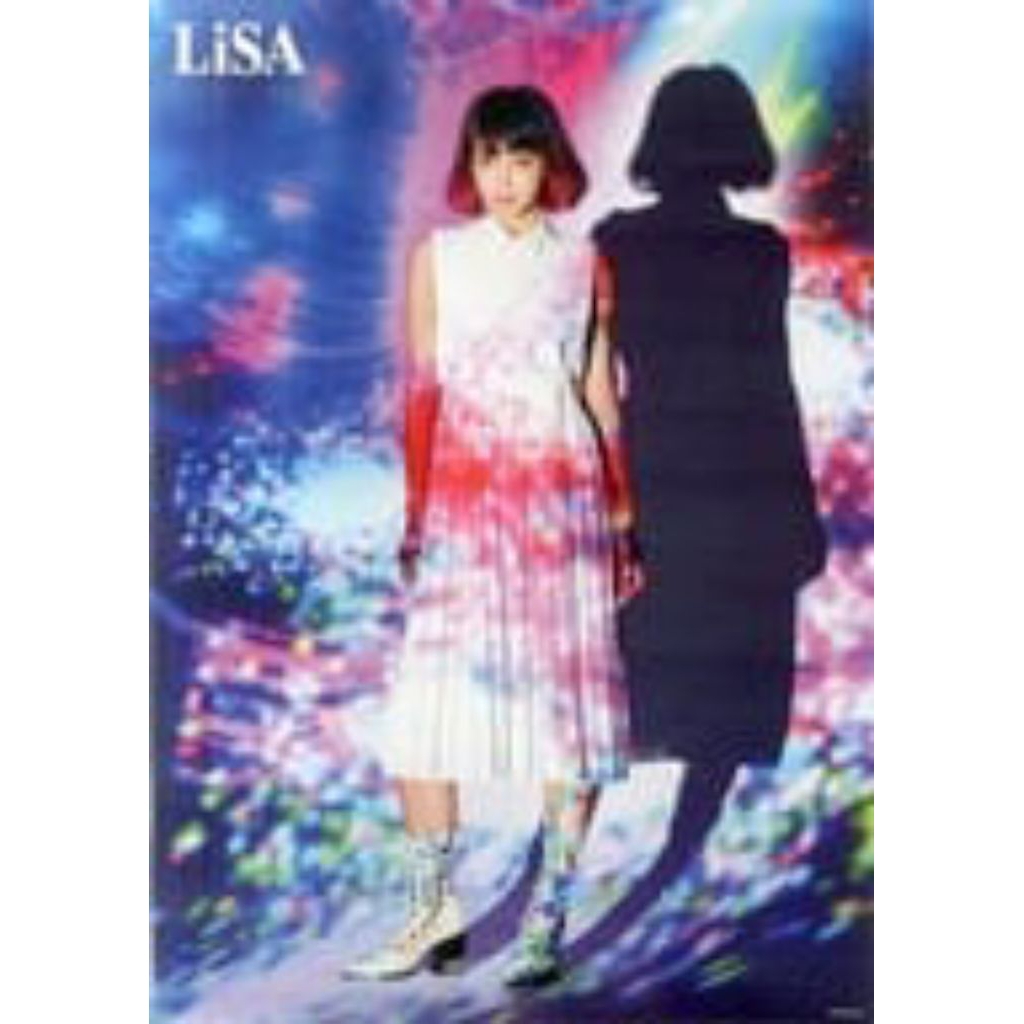 Poster A3 LiSA "CD Catch the Moment" TSUTAYA
